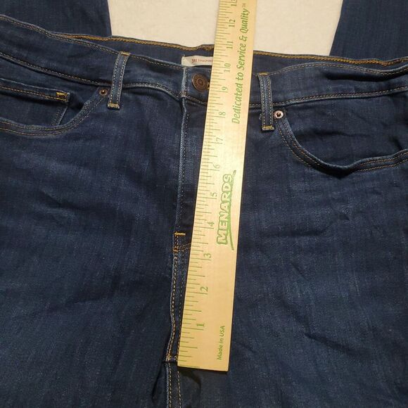 Levi’s Women's 311 Shaping Skinny Blue Denim Jeans Size 32x29 Stretch - Picture 8 of 9